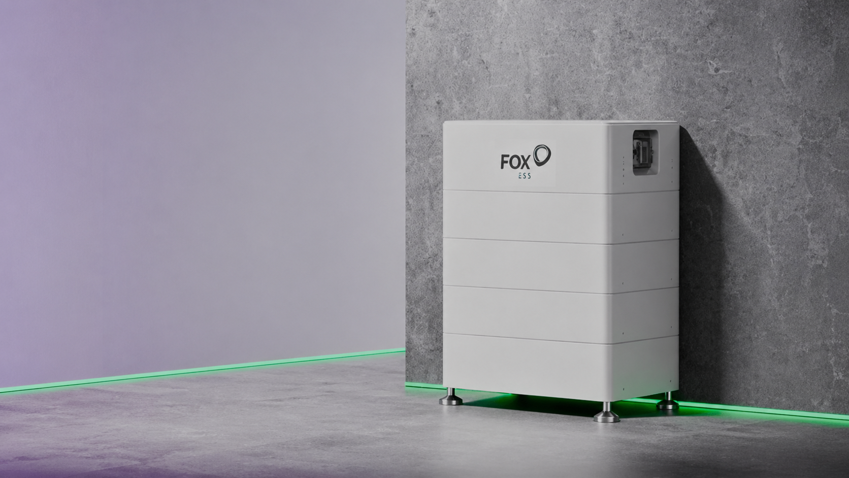 fox-ess-cq6-battery-product Fox ESS CQ6 modular solar battery product render