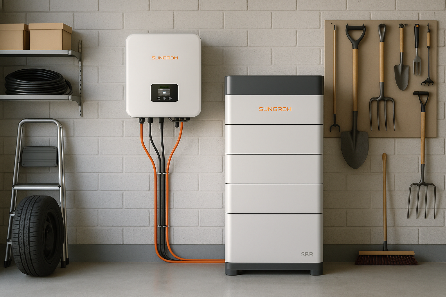 Sungrow Inverters: An Australian Installer’s Practical Guide 4 A complete Sungrow hybrid inverter and SBR battery system installed together.