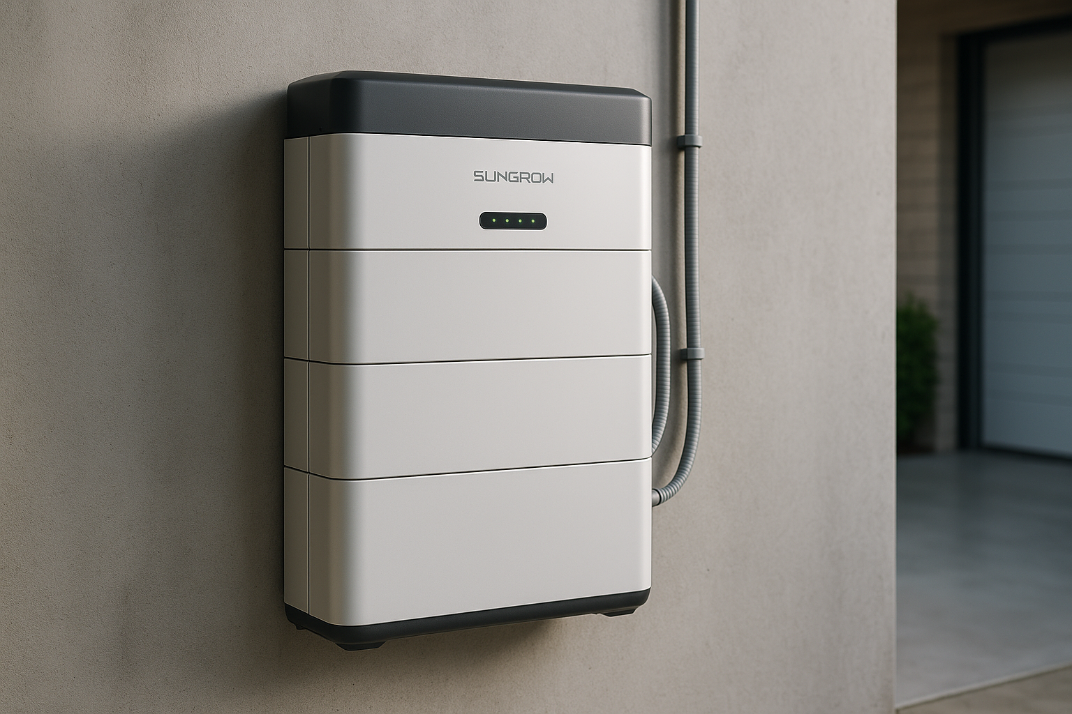Hybrid Solar Solutions: Power Your Home 24/7 & Cut Bills 3 A professionally installed battery storage for a hybrid solar system.
