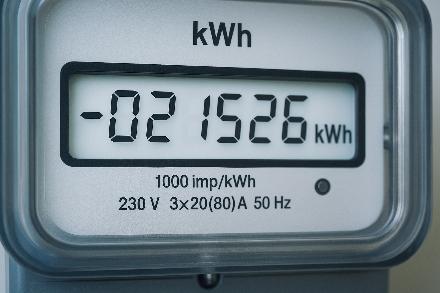 Electricity Providers in Armidale: Compare Your Options (and When Solar Makes More Sense) 2 Electricity meter showing solar power being exported to the grid.