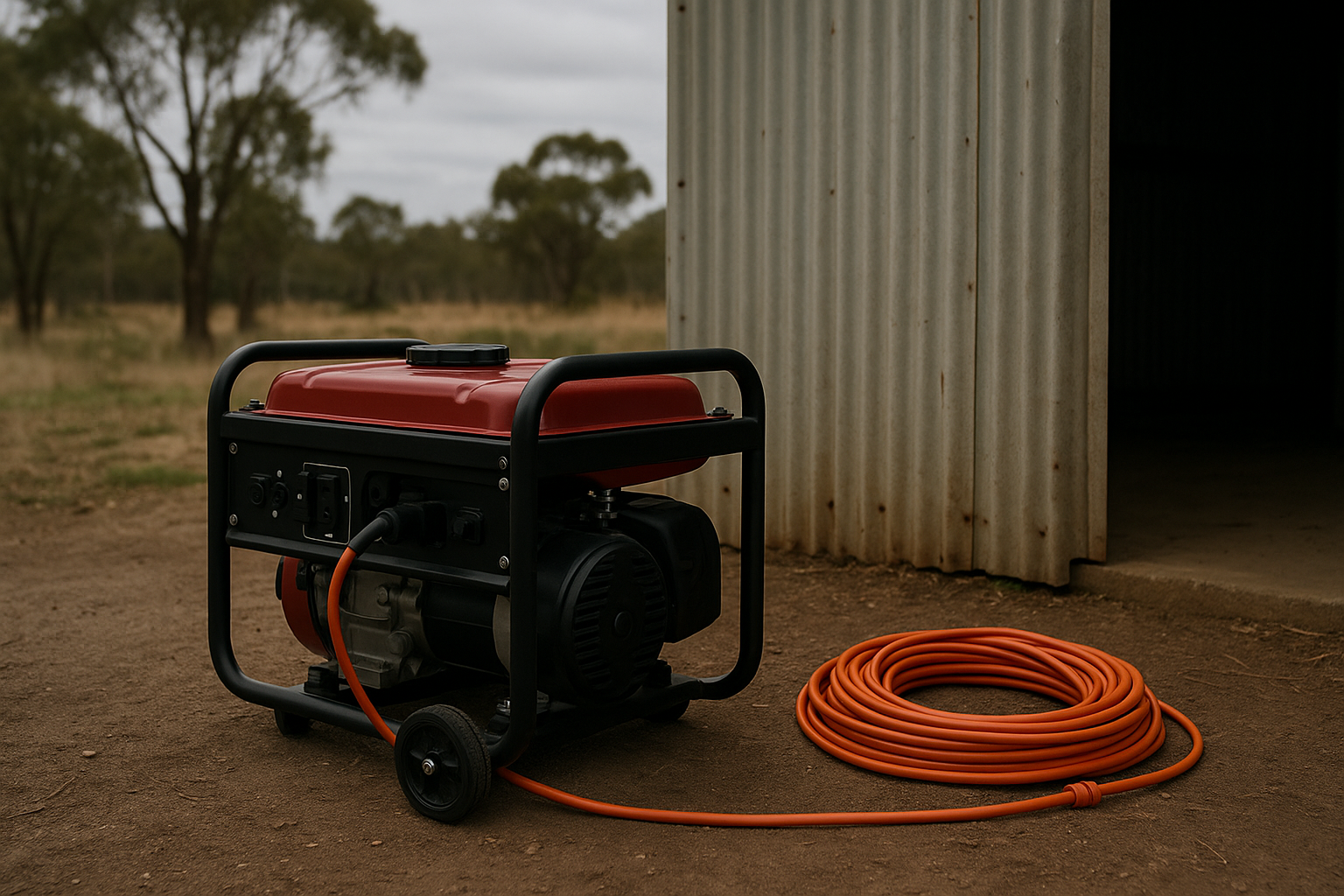 Living Off the Grid in Australia: A Practical Guide to Solar, Batteries and Reliable Power 2 Backup generator setup for an off-grid property