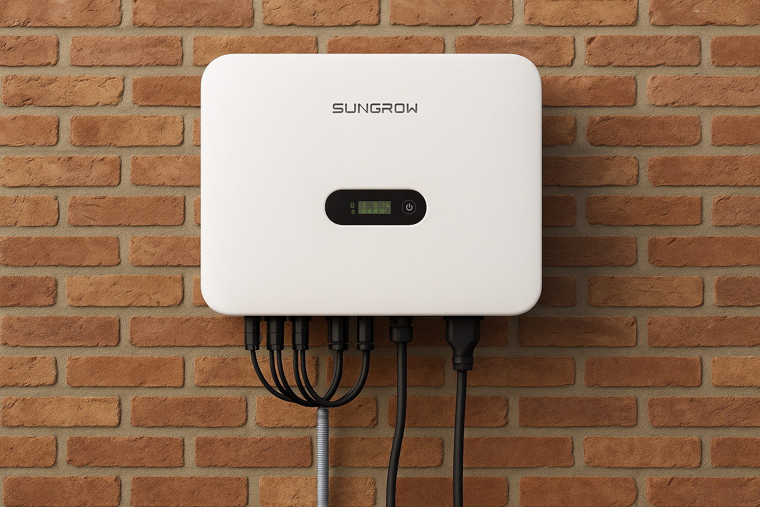 6 Common Solar Panel Mistakes Aussie Homeowners Make (and How to Avoid Them) 1 A high-quality Sungrow solar inverter mounted on the wall of a house.