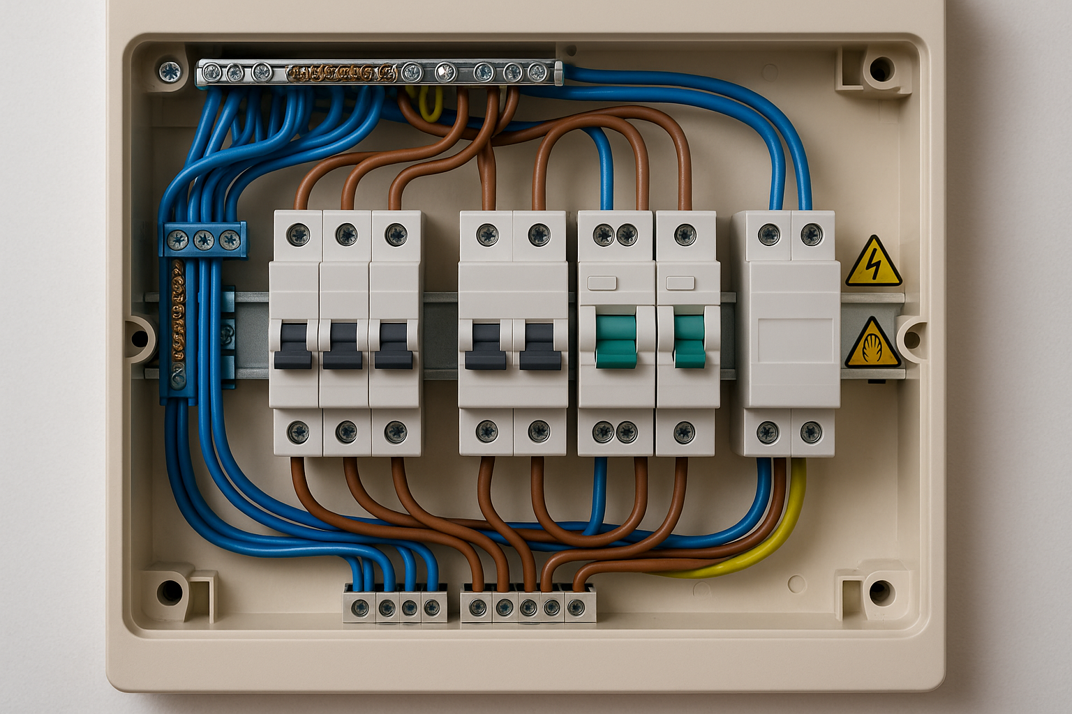 SonnenBatterie Eco: What It Is, How It Works, and Whether It’s Worth It in Australia 1 Switchboard with neatly organised circuits suitable for battery backup configuration