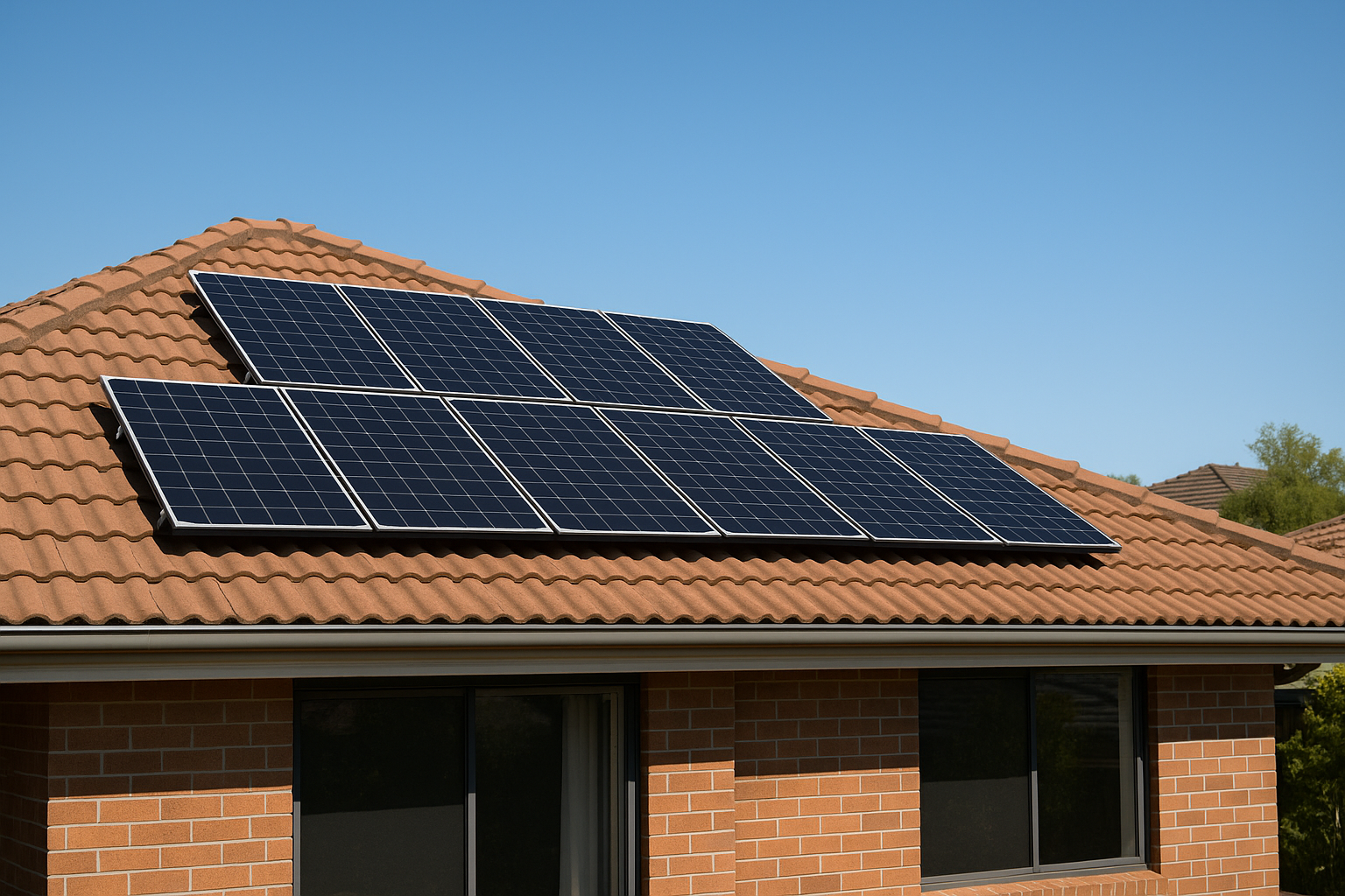 Sonnen battery in Australia: what you’re really buying (and how to choose the right size) 1 Solar panels installed on an Australian home roof