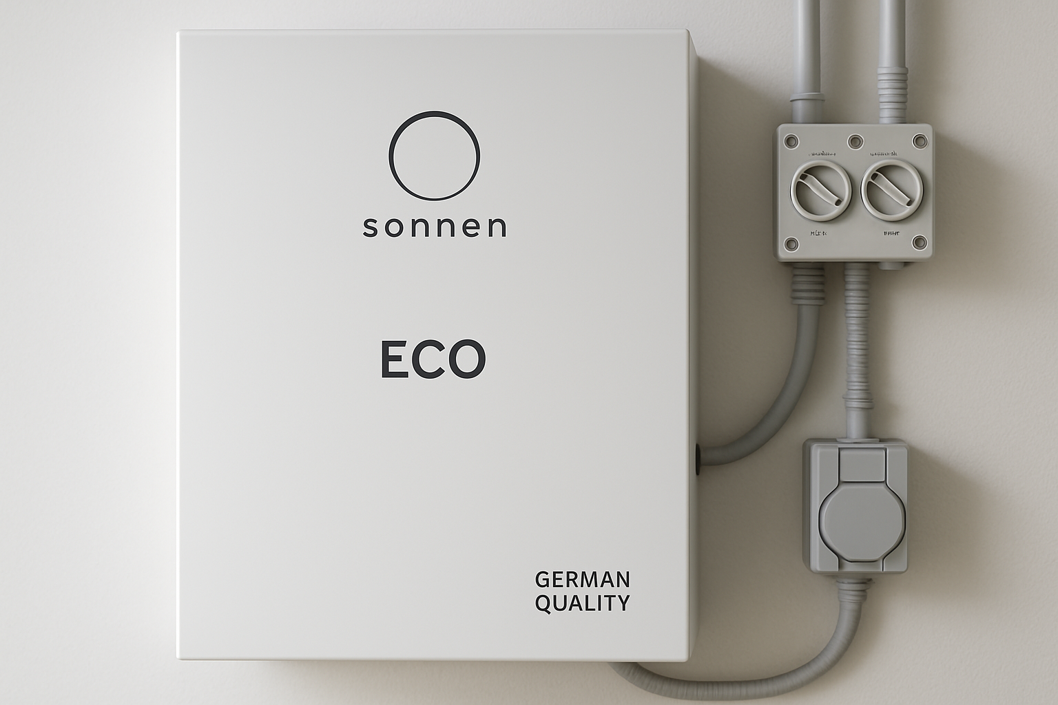 Sonnen Eco Battery: Practical Guide to Australian Solar Storage 1 Close-up of Sonnen Eco battery unit highlighting German engineering