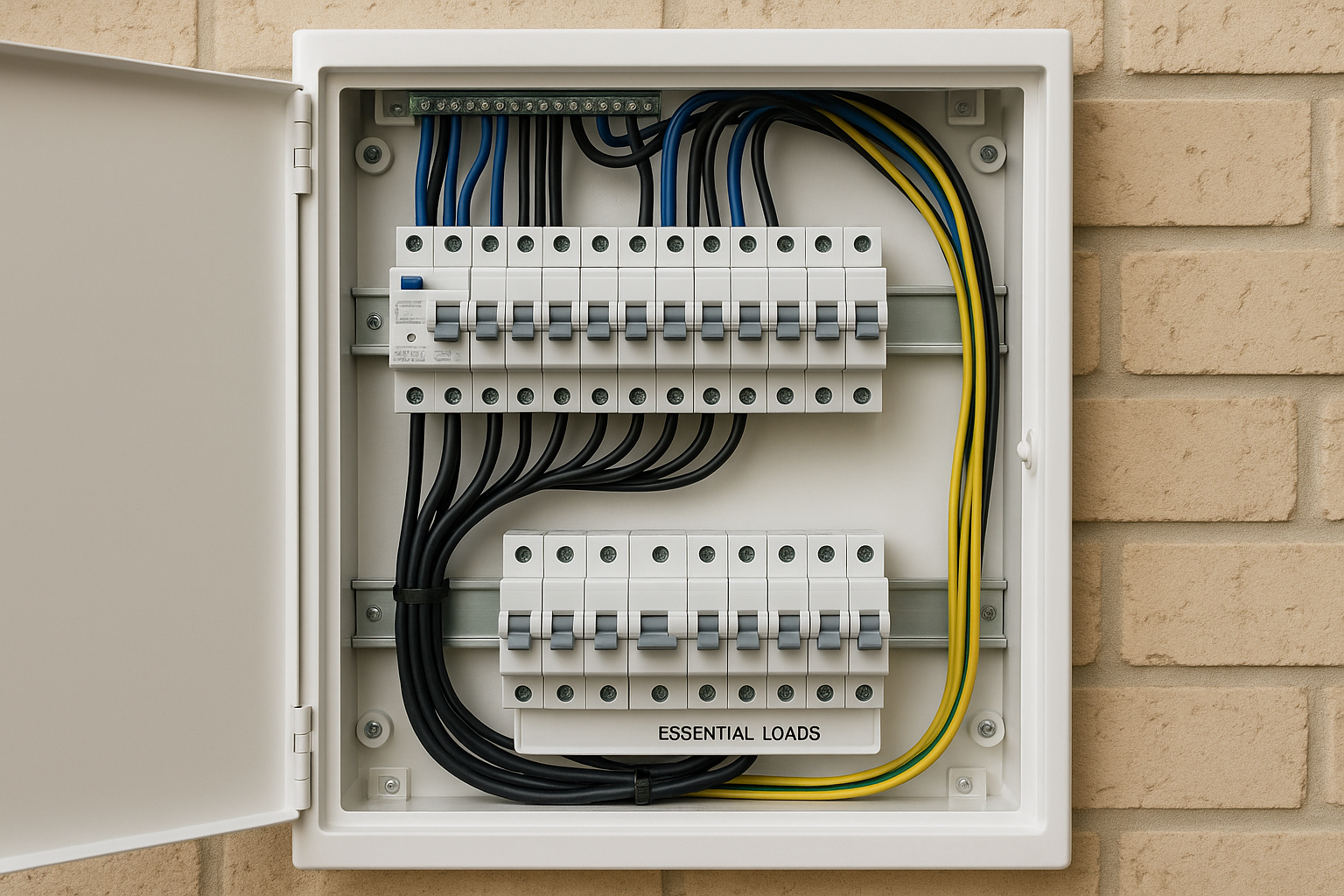 On-grid solar battery storage in Australia (2026): practical answers before you buy 2 Essential loads switchboard set-up for battery backup circuits
