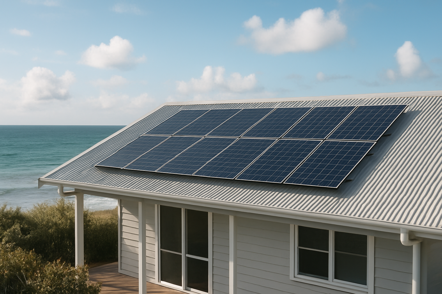 On-grid solar battery storage in Australia (2026): practical answers before you buy 3 Rooftop solar panels on a Northern NSW home