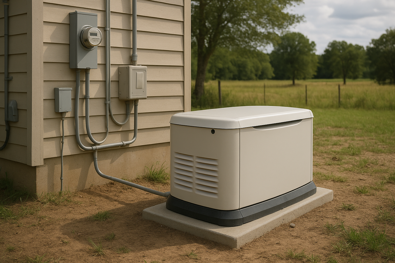 Offgrid Battery Power: A Practical Guide to Running Your Home Reliably 4 Backup generator often used with off-grid solar battery systems in winter